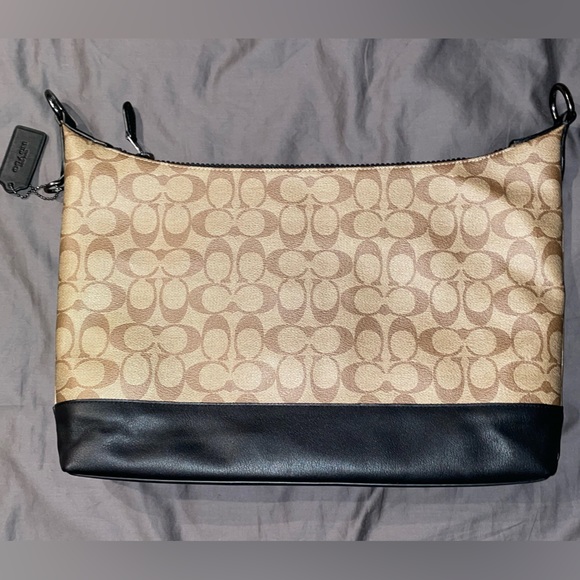 BNWT Coach Ranger Messenger Khaki Monogram - Picture 7 of 16